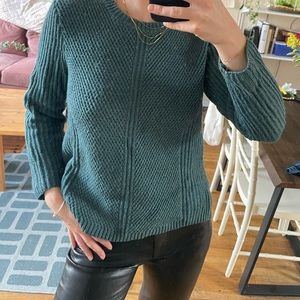 Madewell blue knit sweater